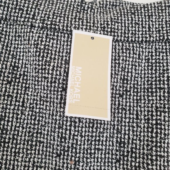 Michael Kors Houndstooth Pencil Skirt - NWT - Size L - Picture 11 of 14